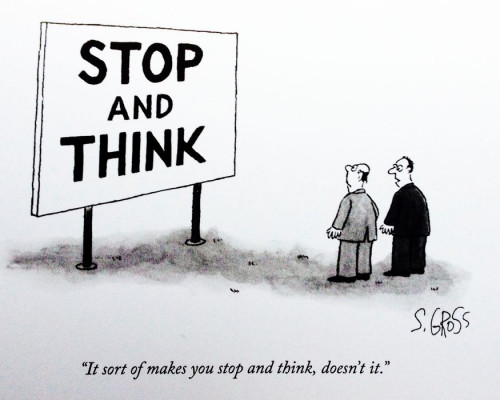 Stop and Think